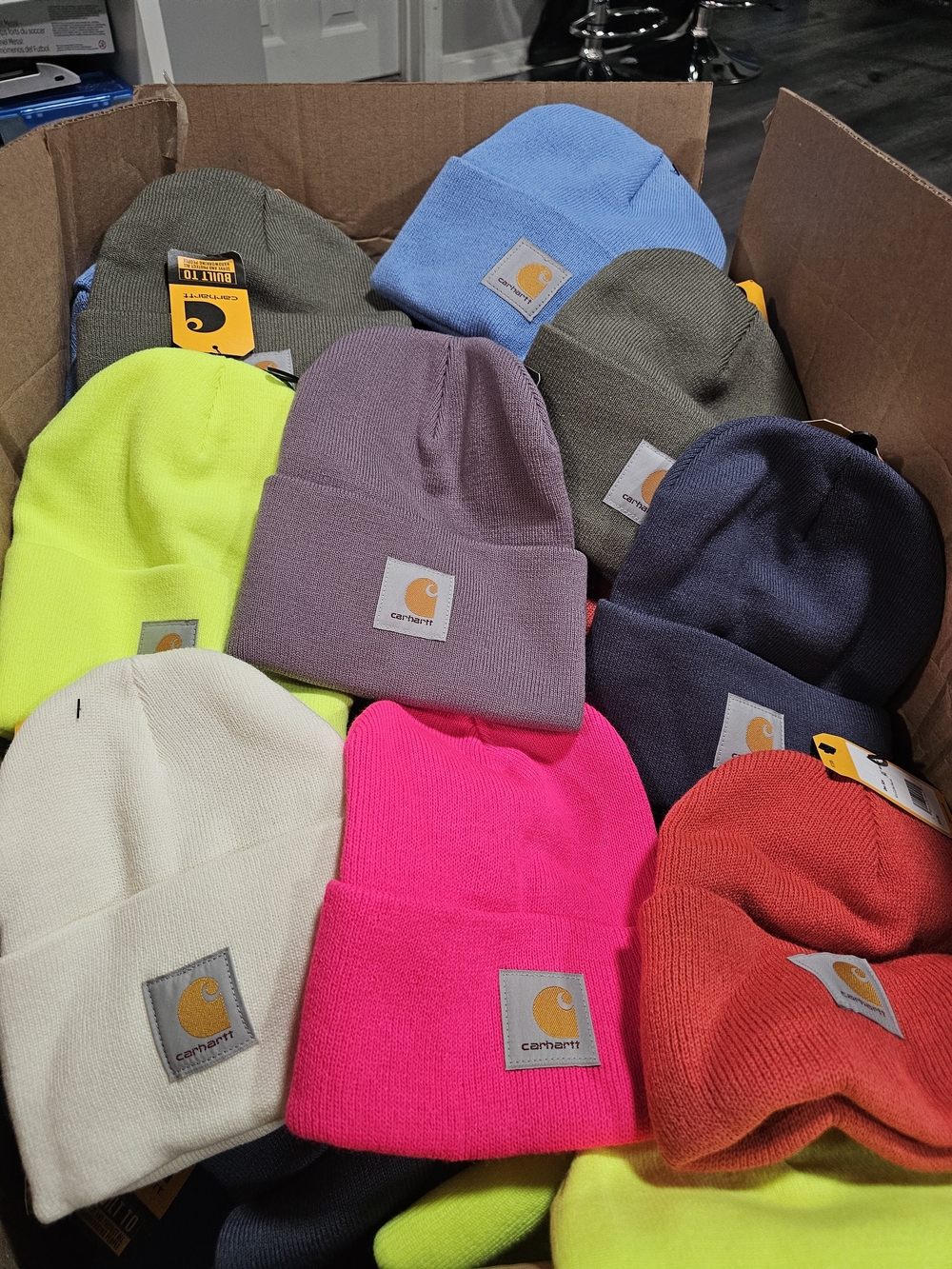 Carhartt Knit Beanie Lot - Assorted Colors